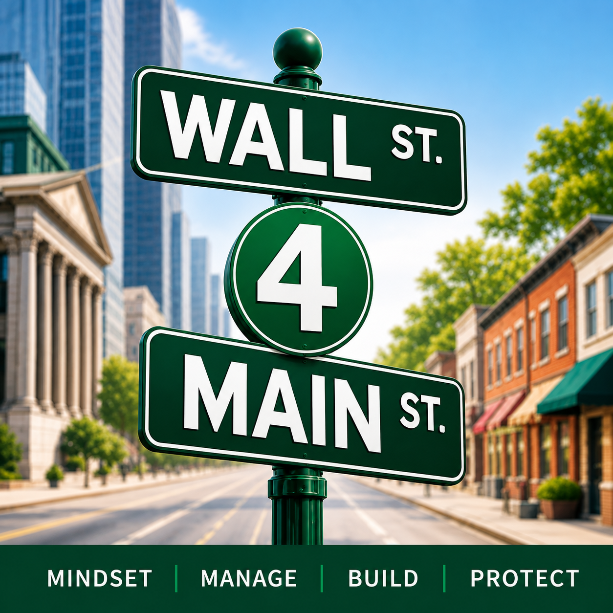 Wall Street 4 Main Street — mindset, manage, build, protect